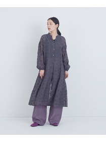 【ADIEU TRISTESSE】シアーエンブロイダリーワンピース 詳細画像 ライトグレー 8