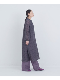 【ADIEU TRISTESSE】シアーエンブロイダリーワンピース 詳細画像 ライトグレー 9