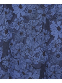 【ADIEU TRISTESSE】kazumiさんコラボ　リバティプリントワンピース 詳細画像 ブラック系その他 21