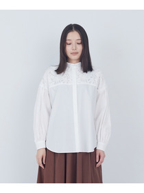 【ADIEU TRISTESSE】エンブロイダリーブラウス 詳細画像 ブラック 10