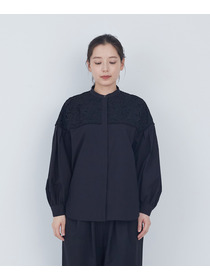 【ADIEU TRISTESSE】エンブロイダリーブラウス 詳細画像 ブラック 4