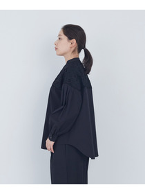 【ADIEU TRISTESSE】エンブロイダリーブラウス 詳細画像 ブラック 5