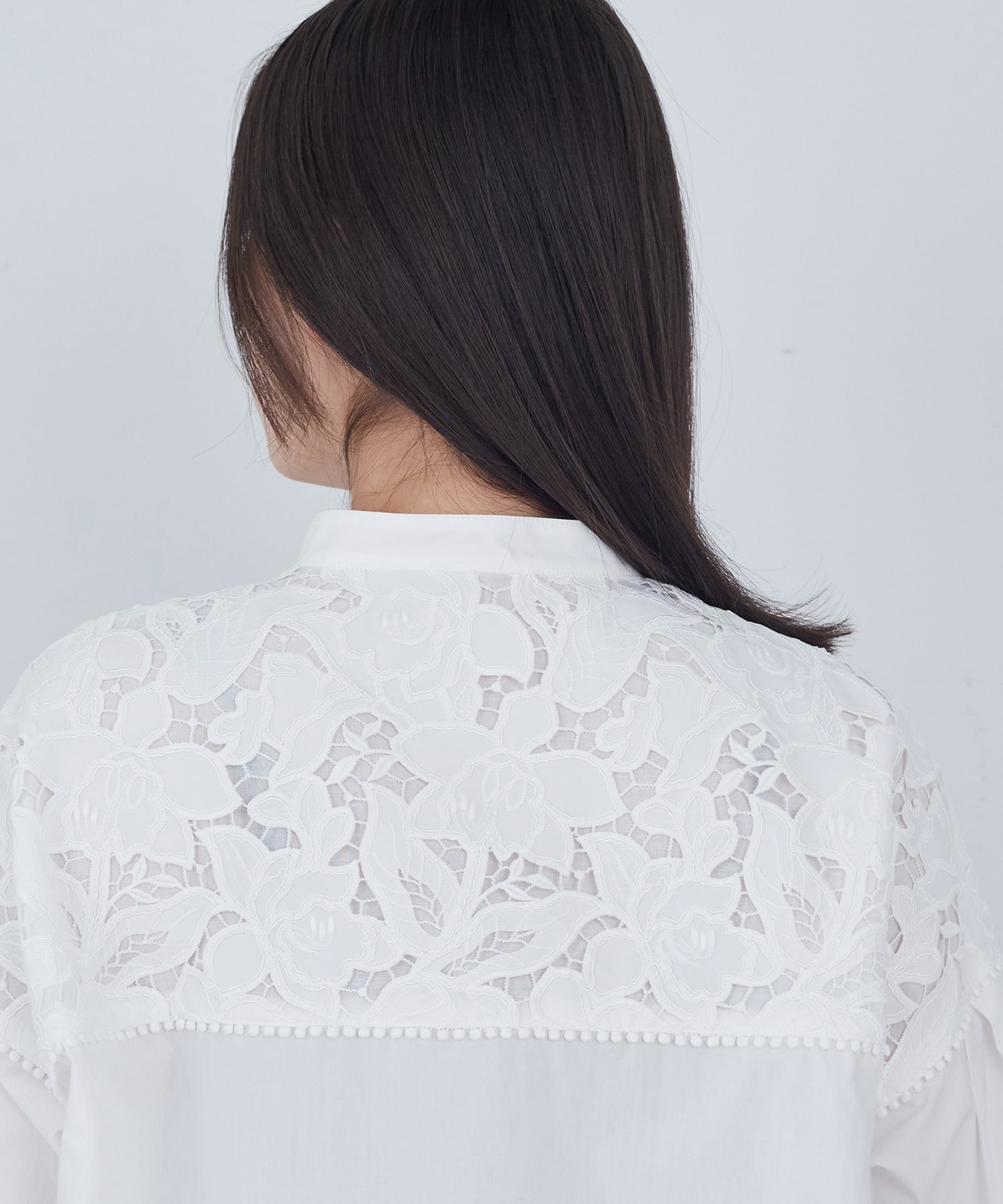 【ADIEU TRISTESSE】エンブロイダリーブラウス 詳細画像 ブラック 14