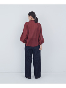 【ADIEU TRISTESSE】ラグランスリーブボウタイブラウス 詳細画像 ベージュ系その他 10