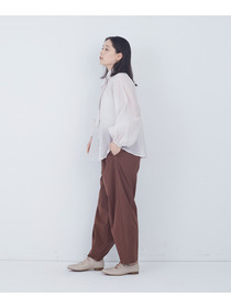 【ADIEU TRISTESSE】ラグランスリーブボウタイブラウス 詳細画像 ベージュ系その他 2