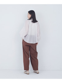 【ADIEU TRISTESSE】ラグランスリーブボウタイブラウス 詳細画像 ベージュ系その他 3