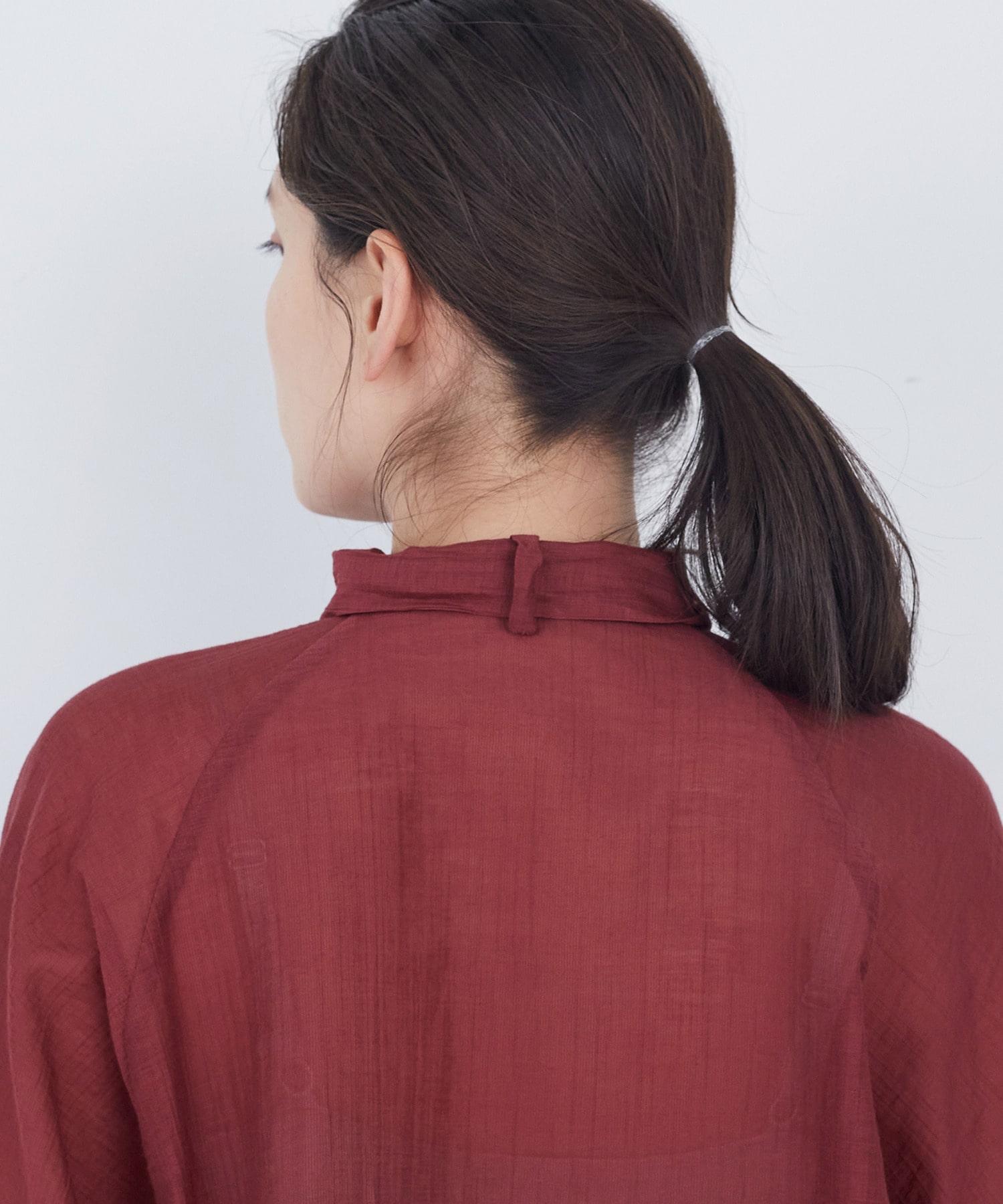 【ADIEU TRISTESSE】ラグランスリーブボウタイブラウス 詳細画像 ベージュ系その他 17