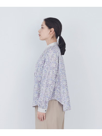 【ADIEU TRISTESSE】リバティプリントパッチワークブラウス 詳細画像 パープル系その他 11