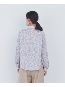 【ADIEU TRISTESSE】リバティプリントパッチワークブラウス 詳細画像 パープル系その他 12