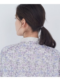 【ADIEU TRISTESSE】リバティプリントパッチワークブラウス 詳細画像 パープル系その他 14