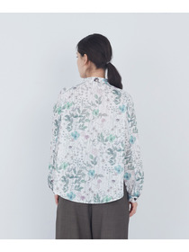 【ADIEU TRISTESSE】リバティプリントパッチワークブラウス 詳細画像 パープル系その他 6