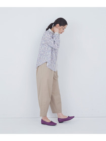 【ADIEU TRISTESSE】リバティプリントパッチワークブラウス 詳細画像 パープル系その他 8