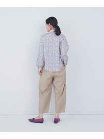 【ADIEU TRISTESSE】リバティプリントパッチワークブラウス 詳細画像 パープル系その他 9