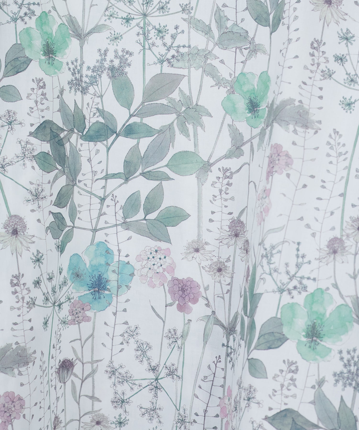 【ADIEU TRISTESSE】リバティプリントパッチワークブラウス 詳細画像 パープル系その他 18