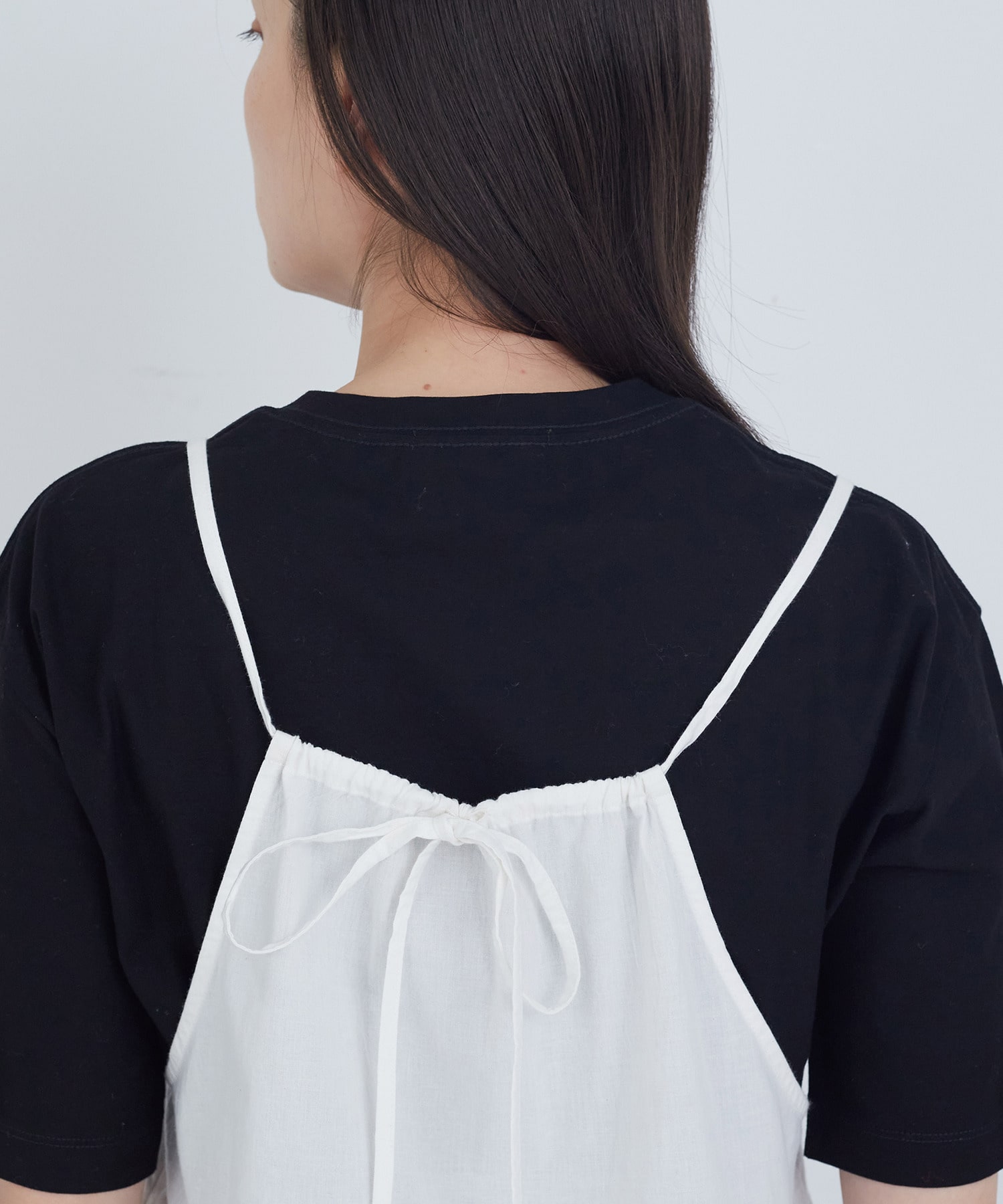 【ADIEU TRISTESSE】ポプリン刺繍キャミソール 詳細画像 ブラック 21