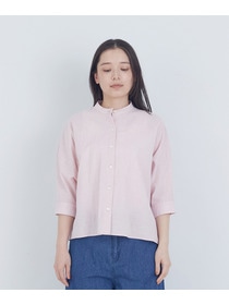 【ADIEU TRISTESSE】コットンリネンブラウス 詳細画像 ブルー系その他 16