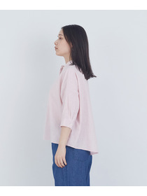 【ADIEU TRISTESSE】コットンリネンブラウス 詳細画像 ブルー系その他 17