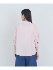 【ADIEU TRISTESSE】コットンリネンブラウス 詳細画像 ブルー系その他 18