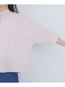 【ADIEU TRISTESSE】コットンリネンブラウス 詳細画像 ブルー系その他 21