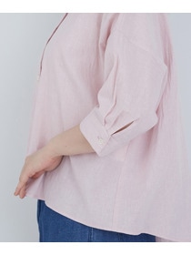 【ADIEU TRISTESSE】コットンリネンブラウス 詳細画像 ブルー系その他 22