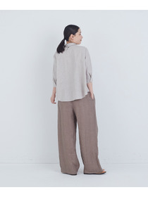 【ADIEU TRISTESSE】コットンリネンブラウス 詳細画像 ブルー系その他 3