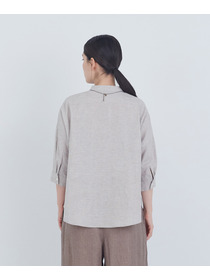 【ADIEU TRISTESSE】コットンリネンブラウス 詳細画像 ブルー系その他 6