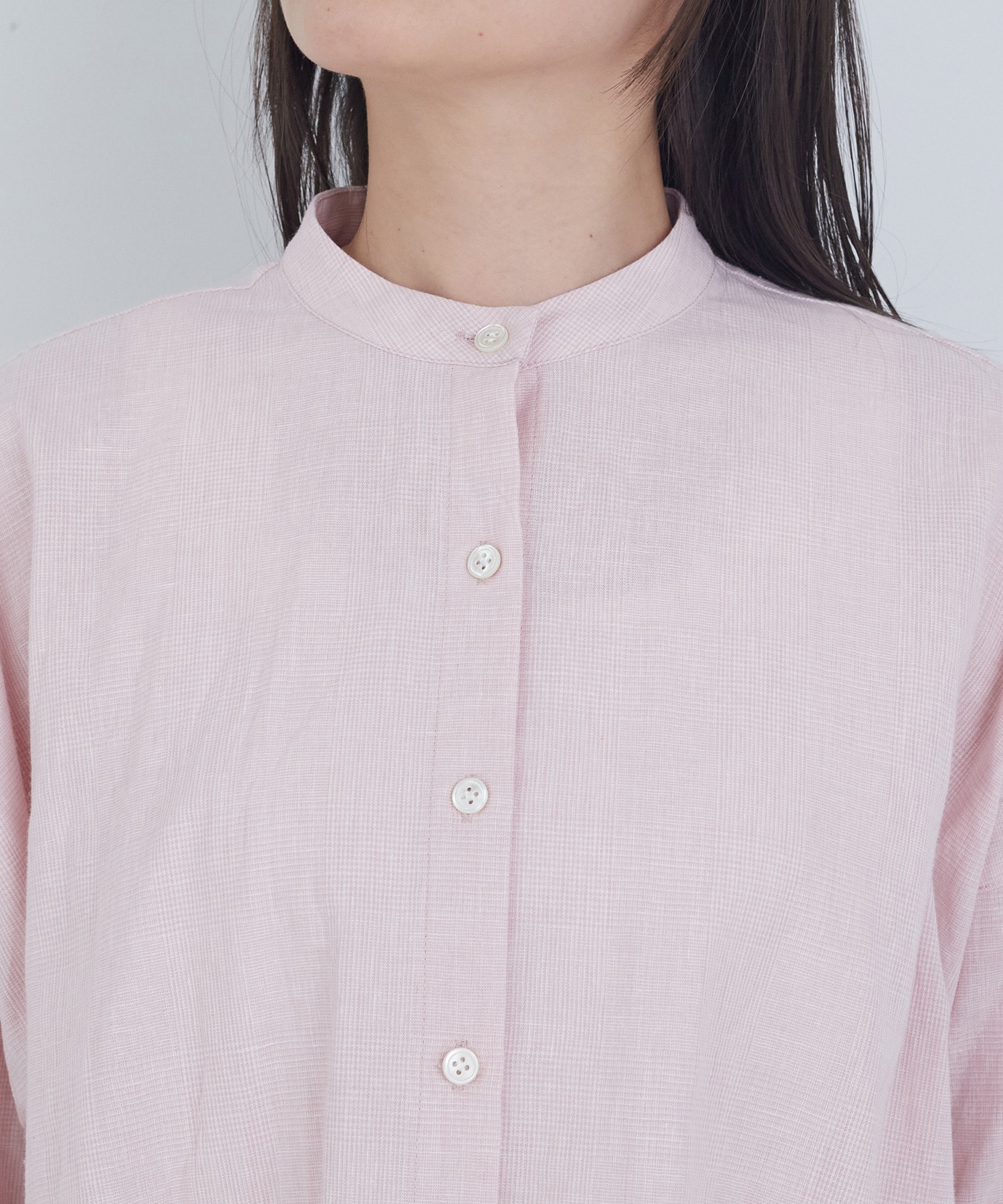 【ADIEU TRISTESSE】コットンリネンブラウス 詳細画像 ブルー系その他 19