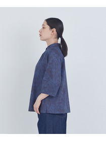 【ADIEU TRISTESSE】コットンフロントタックブラウス 詳細画像 ネイビー 18