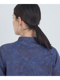 【ADIEU TRISTESSE】コットンフロントタックブラウス 詳細画像 ネイビー 21