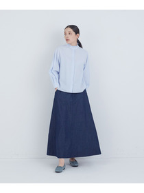 【ADIEU TRISTESSE】コットンフリルカラーブラウス 詳細画像 ライトグレー 13