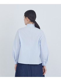 【ADIEU TRISTESSE】コットンフリルカラーブラウス 詳細画像 ライトグレー 18