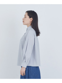 【ADIEU TRISTESSE】コットンフリルカラーブラウス 詳細画像 ライトグレー 5