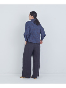 【ADIEU TRISTESSE】コットンフリルカラーブラウス 詳細画像 ライトグレー 9