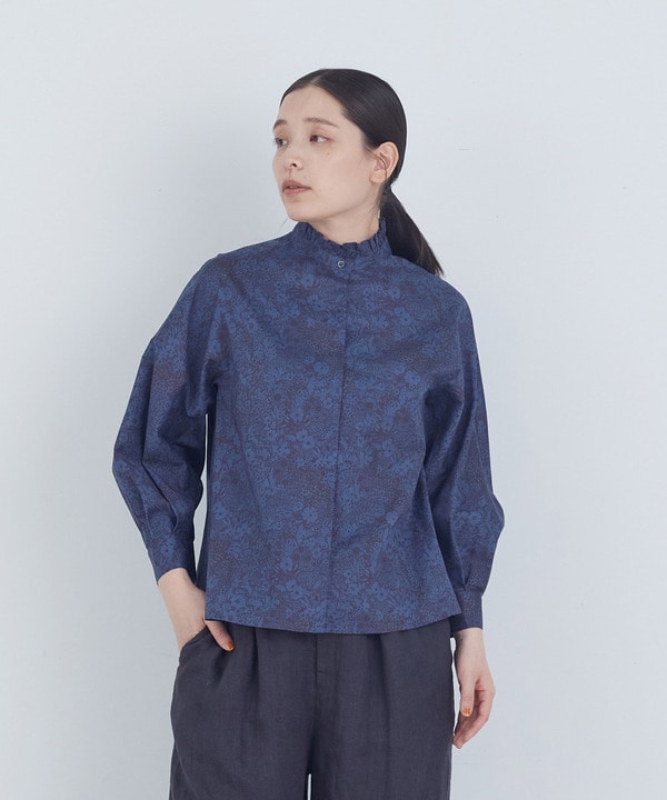 【ADIEU TRISTESSE】コットンフリルカラーブラウス