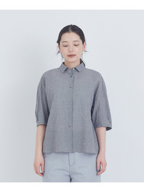 【ADIEU TRISTESSE】スモールカラーシャツ 詳細画像 チェック 10