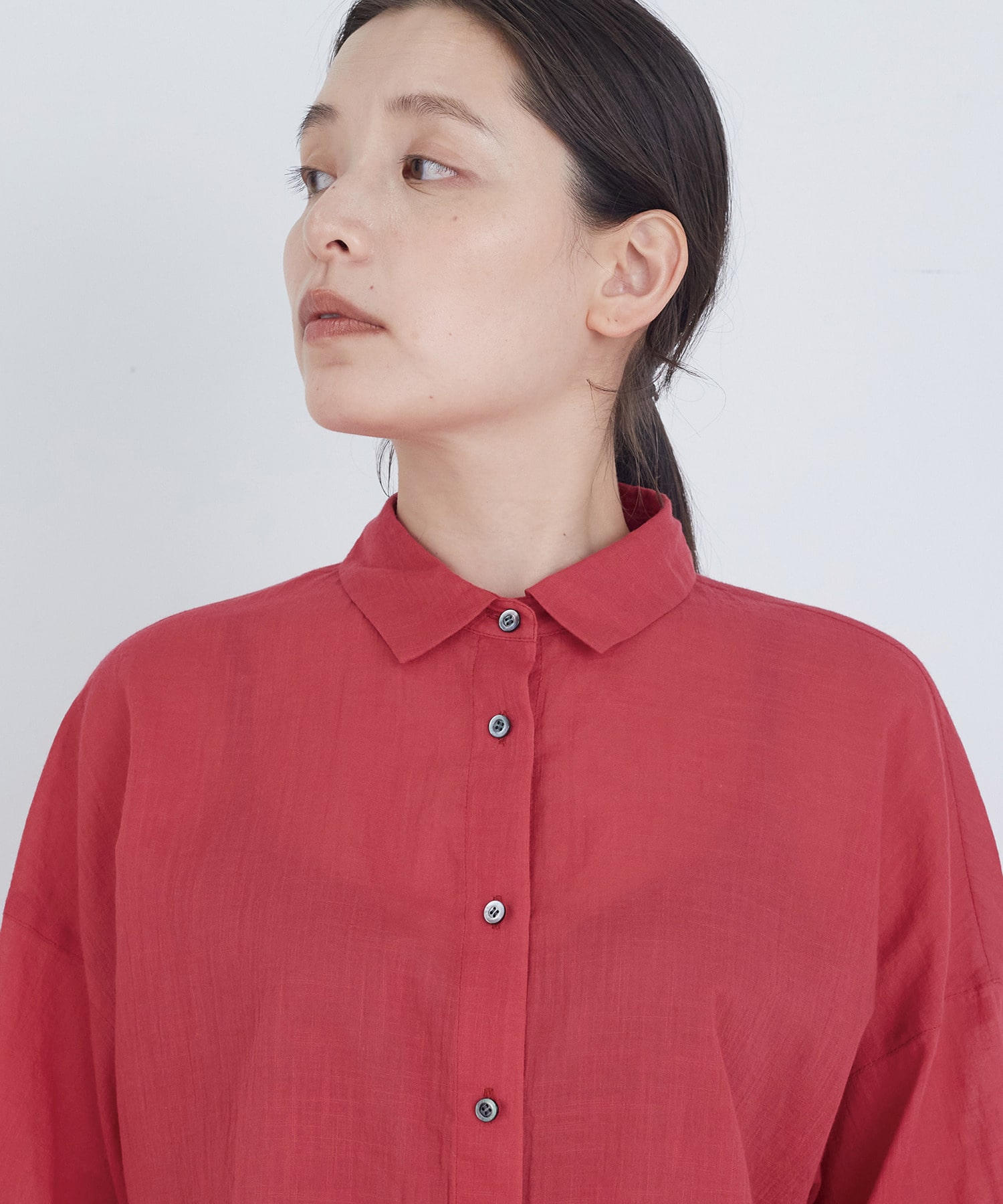 【ADIEU TRISTESSE】スモールカラーシャツ 詳細画像 チェック 19