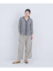 【ADIEU TRISTESSE】フリルトリミングブラウス 詳細画像 レッド 10