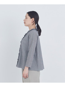 【ADIEU TRISTESSE】フリルトリミングブラウス 詳細画像 レッド 12