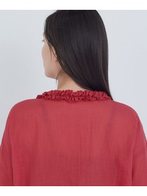 【ADIEU TRISTESSE】フリルトリミングブラウス 詳細画像 レッド 21