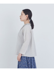 【ADIEU TRISTESSE】フリルトリミングブラウス 詳細画像 レッド 5