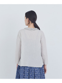 【ADIEU TRISTESSE】フリルトリミングブラウス 詳細画像 レッド 6