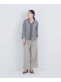 【ADIEU TRISTESSE】フリルトリミングブラウス 詳細画像 レッド 7