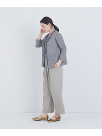 【ADIEU TRISTESSE】フリルトリミングブラウス 詳細画像 レッド 8