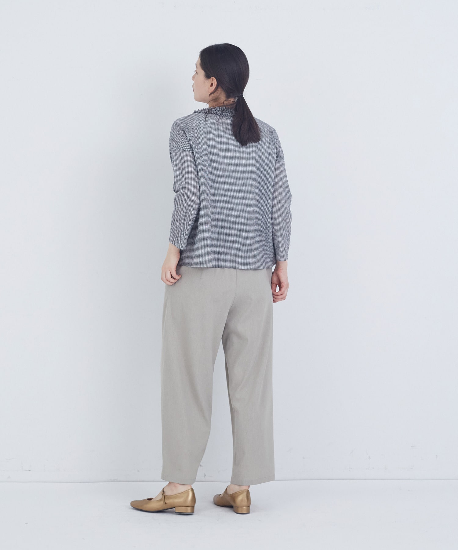 【ADIEU TRISTESSE】フリルトリミングブラウス 詳細画像 レッド 9