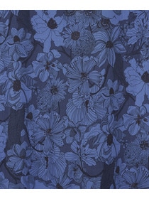 【ADIEU TRISTESSE】kazumiさんコラボ　リバティプリントブラウス 詳細画像 ブラック系その他 15