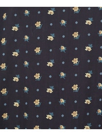 【ADIEU TRISTESSE】【3月ベストセラーブランド内2位】【3月お気に入り登録ブランド内2位】kazumiさんコラボ　リバティプリントブラウス 詳細画像 ブラック系その他 18