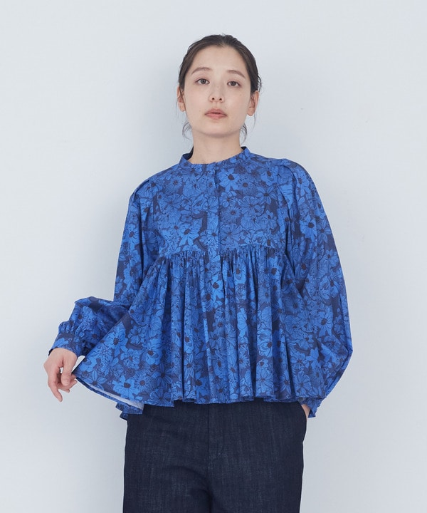 【ADIEU TRISTESSE】kazumiさんコラボ　リバティプリントブラウス