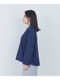 【ADIEU TRISTESSE】リバーシブルブルゾン 詳細画像 ネイビー 6