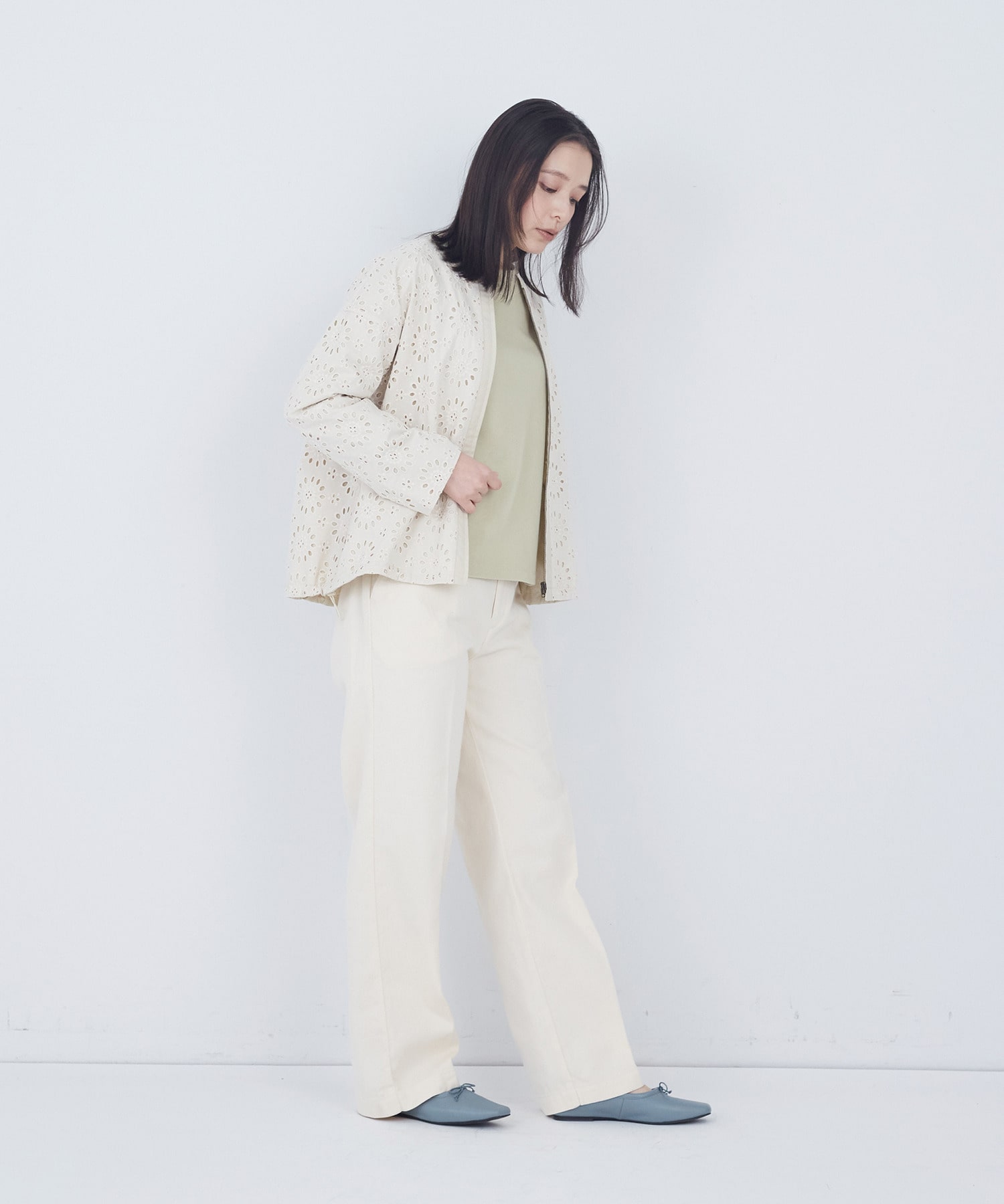 【ADIEU TRISTESSE】リバーシブルブルゾン 詳細画像 ネイビー 15