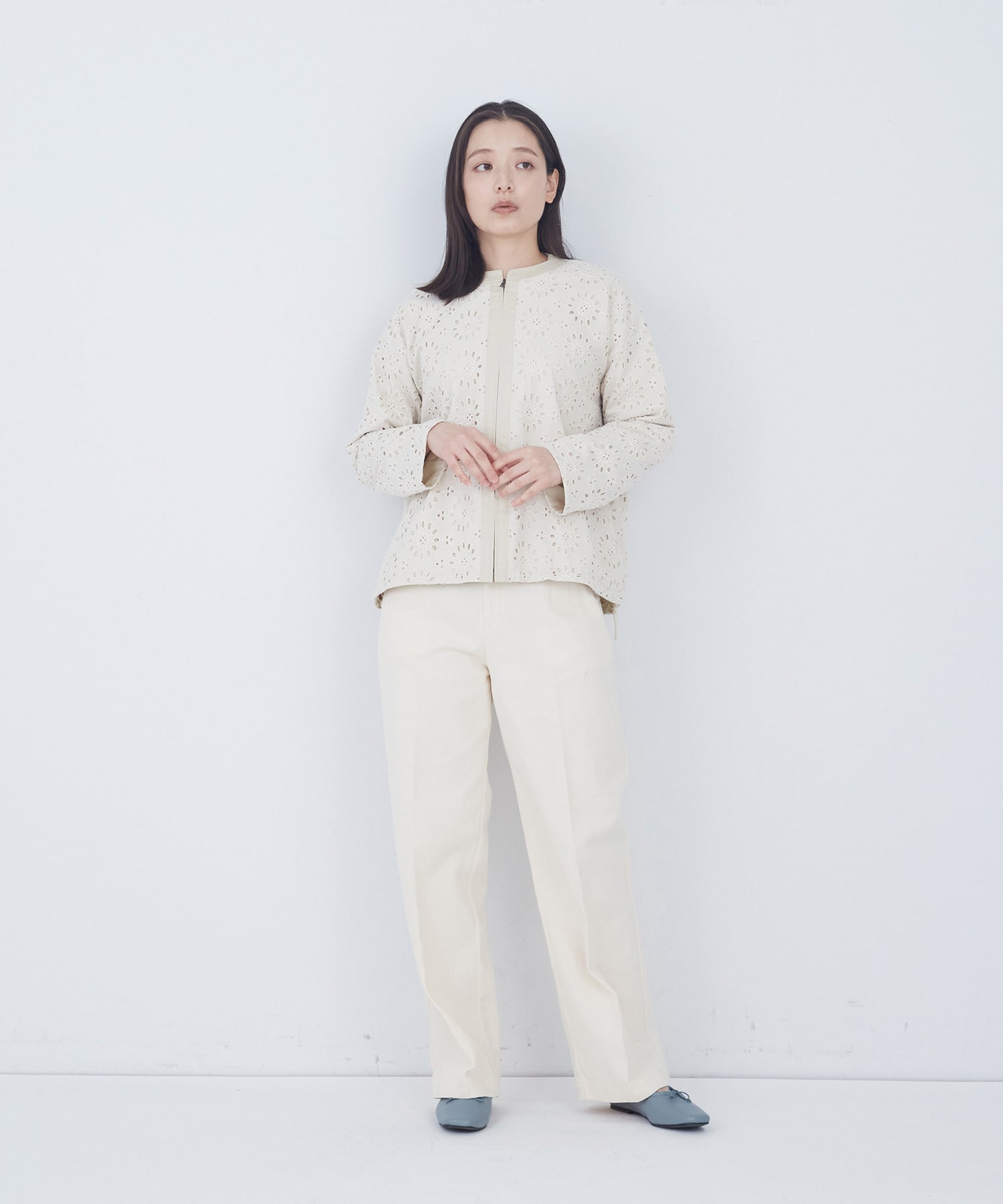 【ADIEU TRISTESSE】リバーシブルブルゾン 詳細画像 ネイビー 17